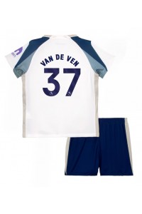 Fotbalové Dres Tottenham Hotspur Micky van de Ven #37 Dětské Domácí Oblečení 2025-26 Krátký Rukáv (+ trenýrky)